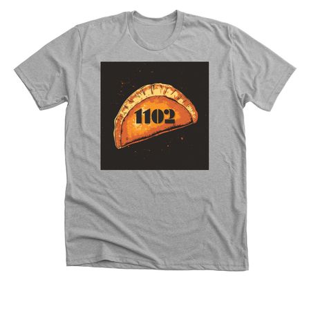 1102, a Athletic Heather Premium Unisex Tee