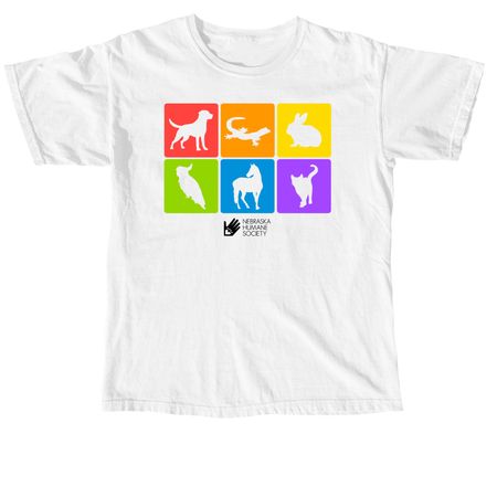 NHS Pride, a White Comfort Colors Unisex Tee