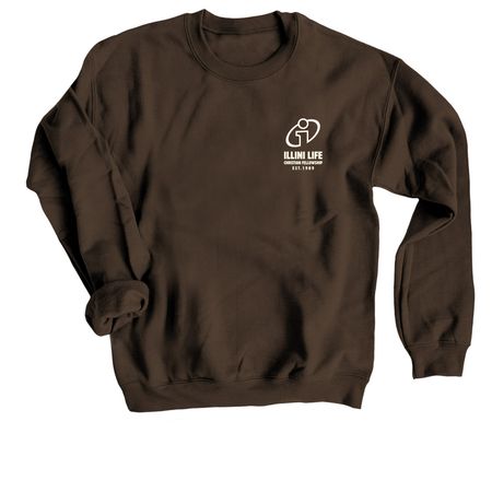 Mission - IL 2026 Brown, a Dark Chocolate Crewneck Sweatshirt