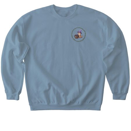 Walkin promo, a Stone Blue Softstyle Crewneck Sweatshirt