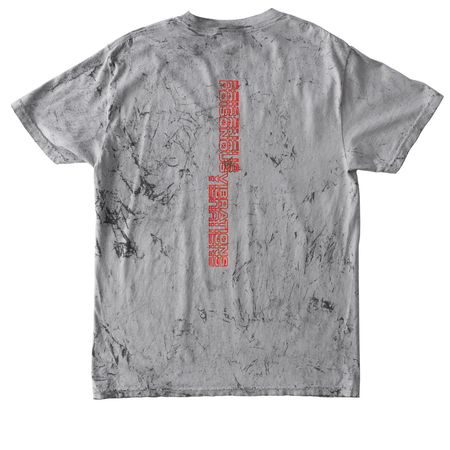 Propaganda, a Smoke Comfort Colors Colorblast Tee (back-view)