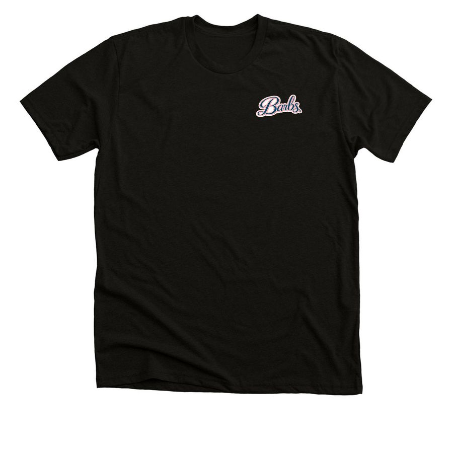 Team Barbara, a Black Heather Premium Unisex Tee
