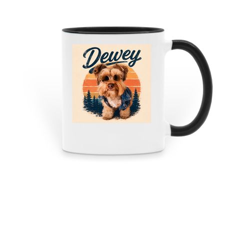 Designs&nbsp;, a Black Two-Tone Ceramic Mug