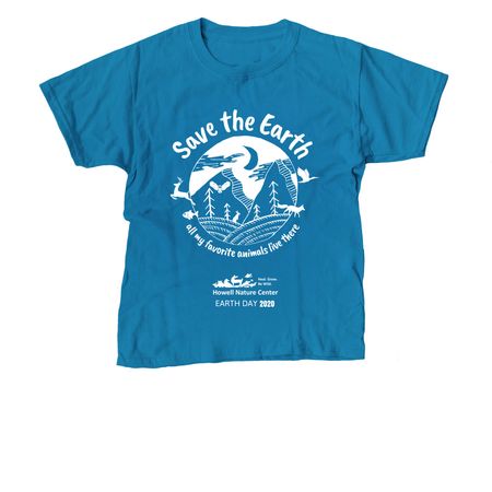 Earth Day 2020, a Sapphire Youth Unisex Tee