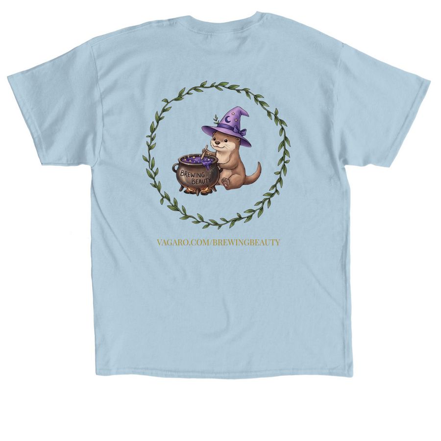Smooth operator, a Light Blue Classic Unisex Tee (back-view)