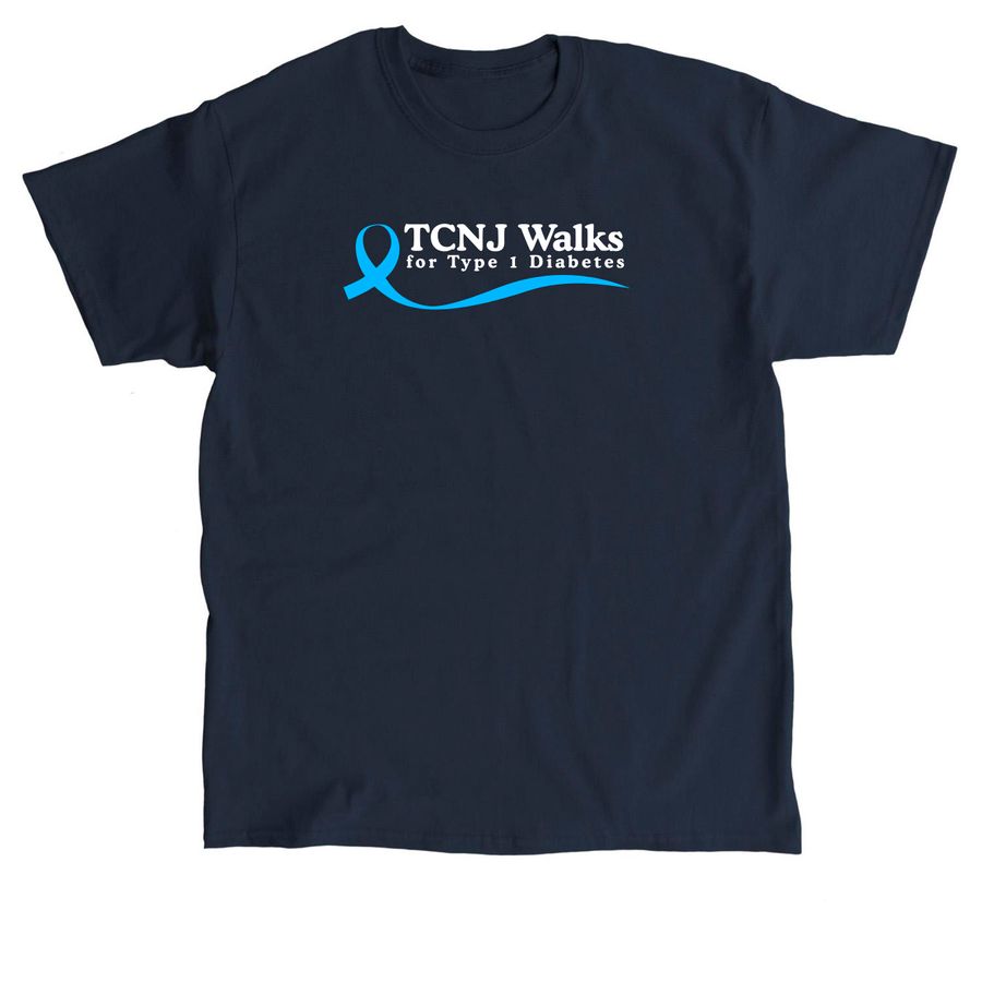 TCNJ Walks for T1D, a Navy Classic Unisex Tee