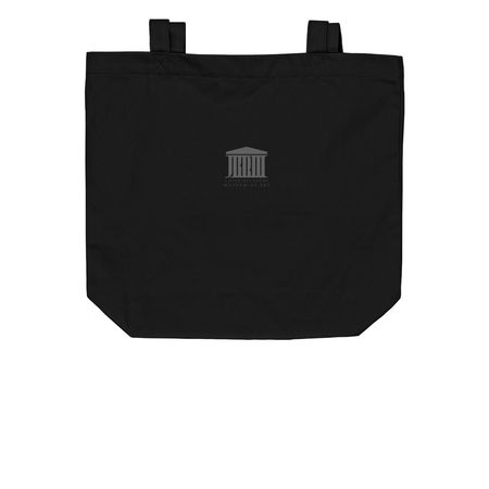 J. Kirk Richards Museum of Art, a Black Organic Cotton Tote Bag