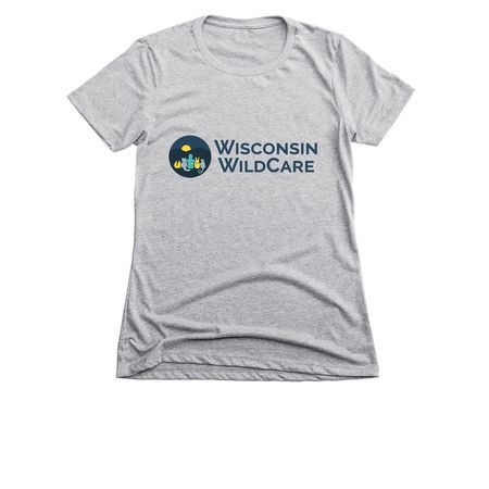 Wildlife Love Women/Youth, a Dark Heather Grey Women's Slim Fit Tee