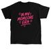 In my momcore era&nbsp;, a Black Classic Unisex Tee