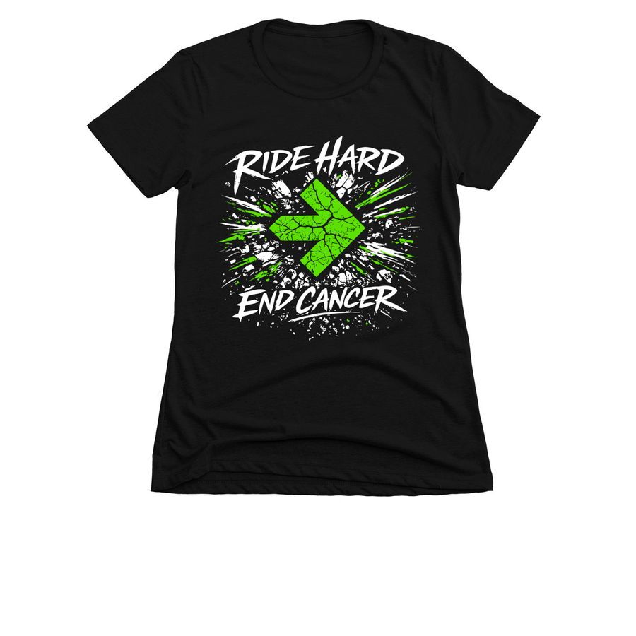 Limited Edition Pelotonia 2026, a Black Women's Slim Fit Tee