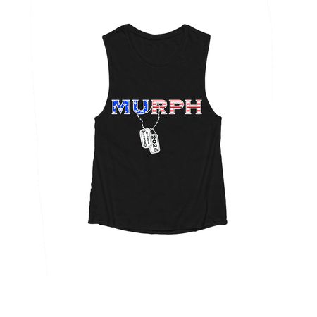 MURPH 2026, a Black Women's Muscle Tank