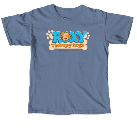 Roxy? Wear Light Colors, a Blue Jean Comfort Colors Unisex Tee