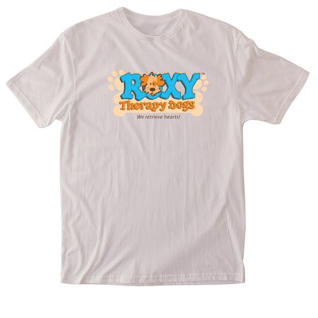 Roxy? Wear Light Colors, a Ice Grey Softstyle Cotton Tee