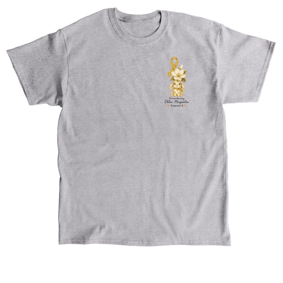 Chloe Magnolia, a Sport Grey Classic Unisex Tee