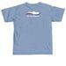 Service Healing Hope, a Washed Denim Comfort Colors Unisex Tee (back-view)