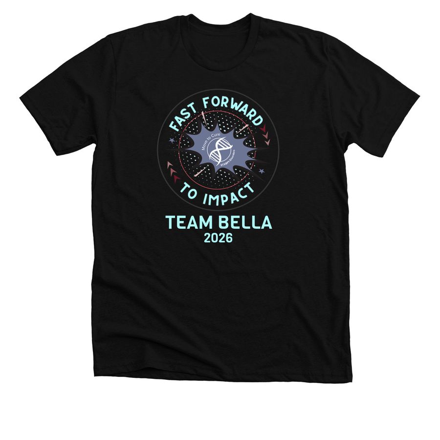 Stxbp1 Team Bella, a Solid Black Blend Premium Unisex Tee