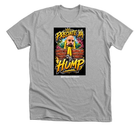 HUMPTY MERCH, a Athletic Heather Premium Unisex Tee