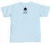 Vintage "No Bridge" Vashon Shirt, a Chambray Comfort Colors Unisex Tee (back-view)