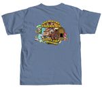 Gold Mine Experience, a Blue Jean Comfort Colors Unisex Tee (back-view)