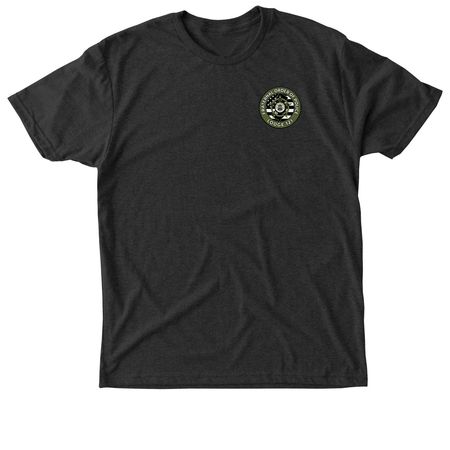 The Greens, a Vintage Black Triblend Unisex Tee