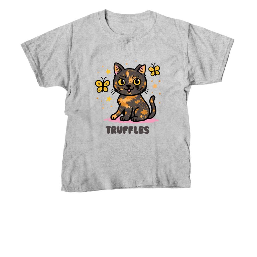 Youth Clothing by @trufflesthetortie, a Sport Grey Youth Unisex Tee