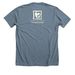 Tulsa Together Tees, a Heather Slate Premium Unisex Tee (back-view)
