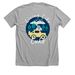 LukeStrong 2019 "Living Like Luke" Design, a Athletic Heather Premium Unisex Tee (back-view)