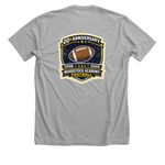 20th Anniversary, a Athletic Heather Premium Unisex Tee (back-view)