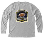 20th Anniversary, a Athletic Heather Premium Long Sleeve Tee (back-view)