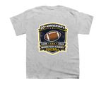 20th Anniversary, a Sport Grey Youth Unisex Tee (back-view)
