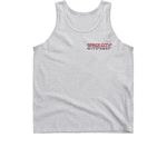 The Houston T, a Sport Grey Classic Unisex Tank Top (back-view)