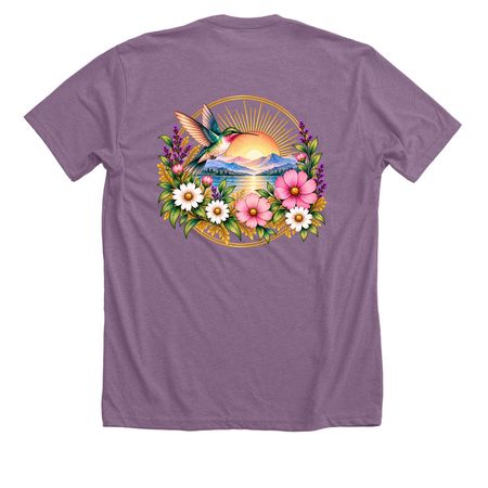 But God, Support Ashley's Hope, a Heather Purple Premium Unisex Tee