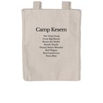 Vinyl Tote Bag, a Pumice Reclaimist Everywhere Tote Bag (back-view)