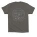Kesem Campsite Merch 2026, a Asphalt Premium Cotton Tee (back-view)