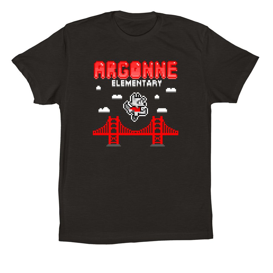 Game On, Argonne!&nbsp;??, a Black Premium Cotton Tee