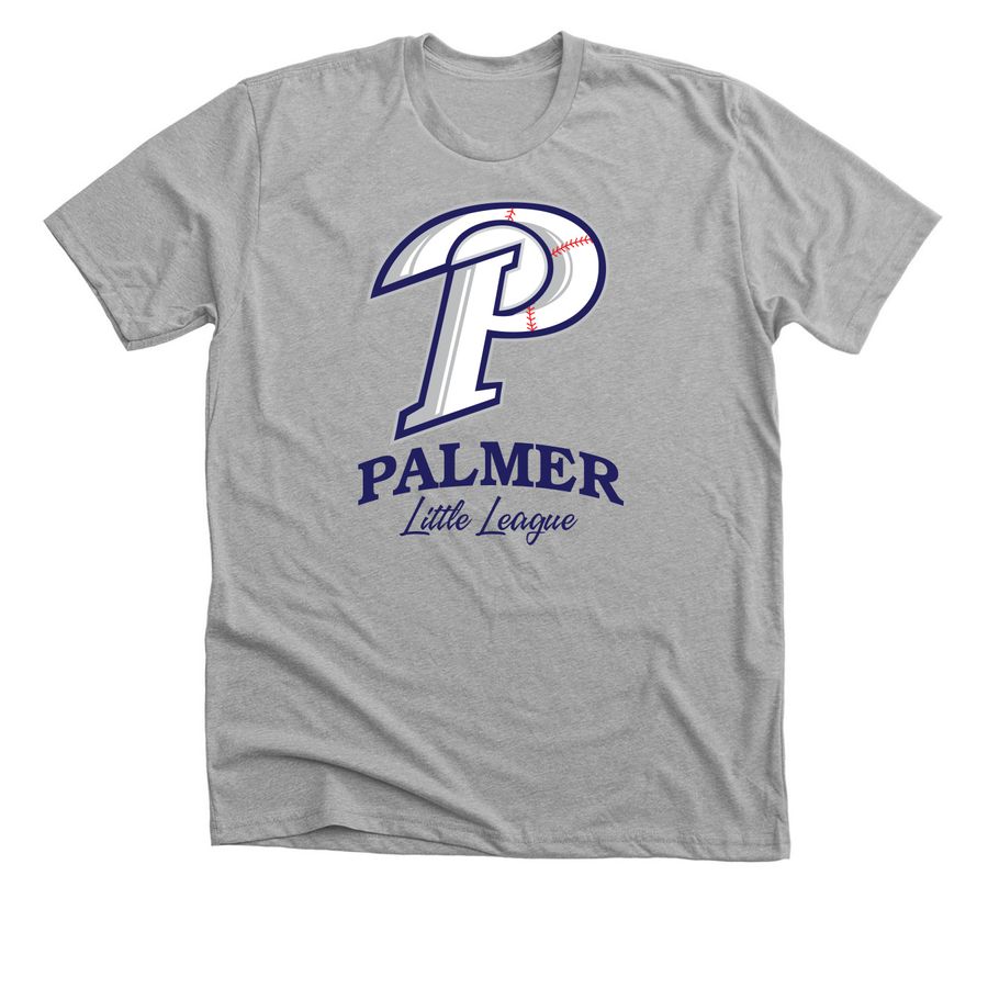 Palmer Little League Swag, a Athletic Heather Premium Unisex Tee