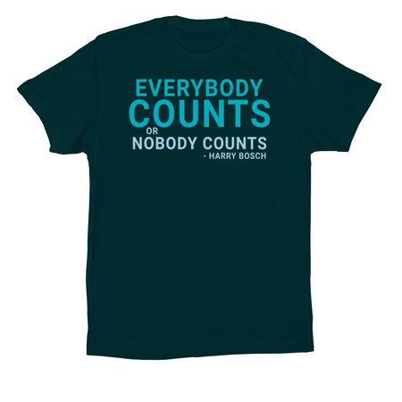 Everybody Counts Or Nobody Counts Fundraiser, a Atlantic Premium Cotton Tee