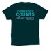 Everybody Counts Or Nobody Counts Fundraiser, a Atlantic Premium Cotton Tee