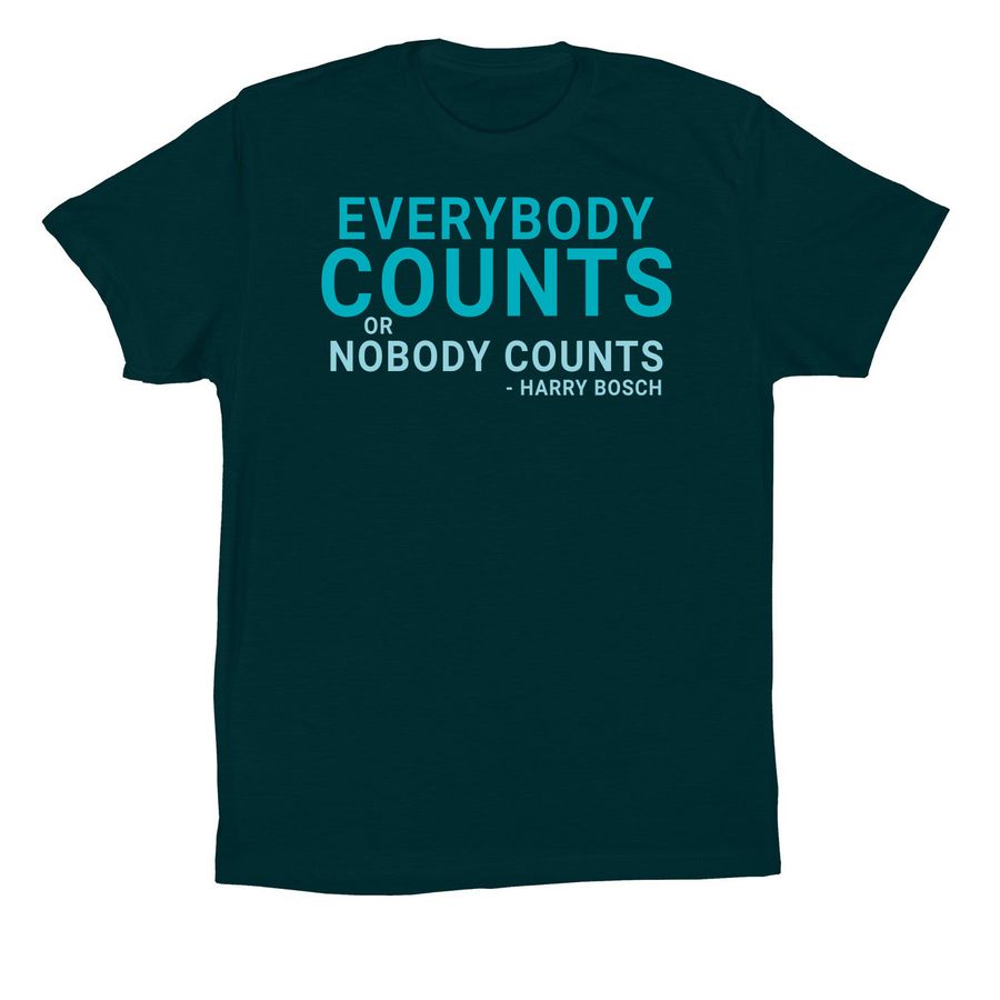 Everybody Counts Or Nobody Counts Fundraiser, a Atlantic Premium Cotton Tee