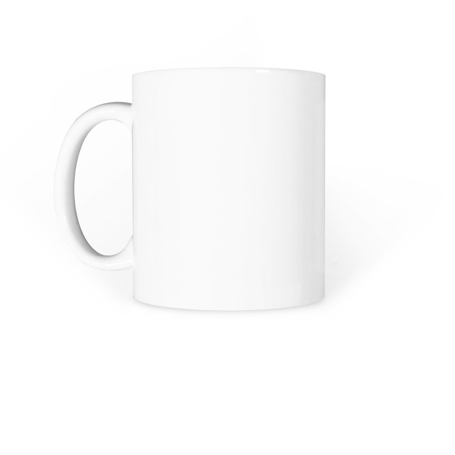 Feathered Tails Farm - Mug, a White Coffee Mug (back-view)