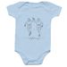 ZJ5K 2026 Onesie, a Light Blue Infant Onesie