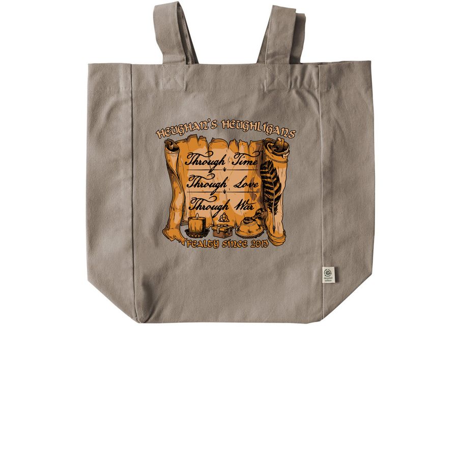 Heughligans 13th Anniversary Totes, a Pumice Recycled Cotton Tote Bag