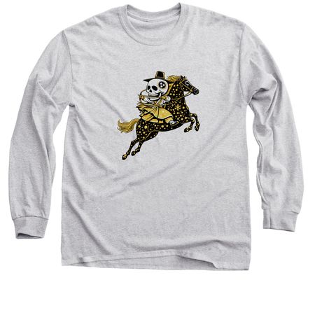 Year of the Fire Horse, a Sport Grey Classic Long Sleeve Tee