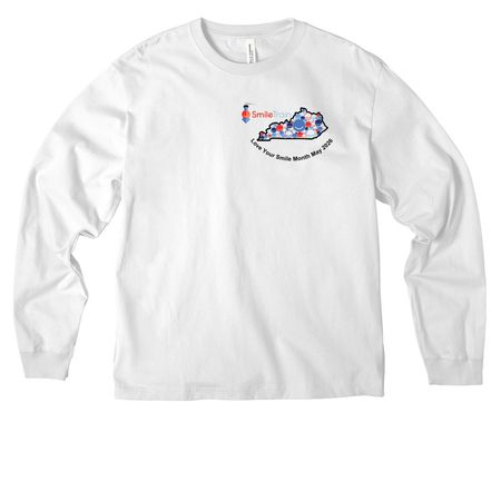 Classic White Collection, a White Unisex Heavyweight Long Sleeve Tee