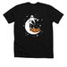 Spooky Moon, a Solid Black Blend Premium Unisex Tee