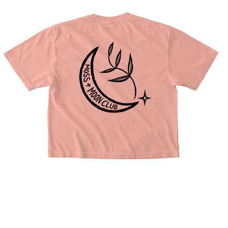 Moss + Moon Club Youth & Adult Shirts, a Peachy Comfort Colors Boxy Tee