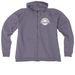 Love Every Paw&nbsp;, a Cosmic Purple Allmade Women?s Organic CVC Zip-Up Hoodie
