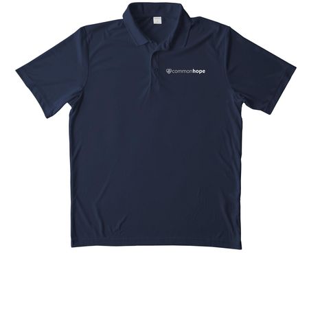 40th Anniversary Polo, a True Navy Unisex Performance Polo
