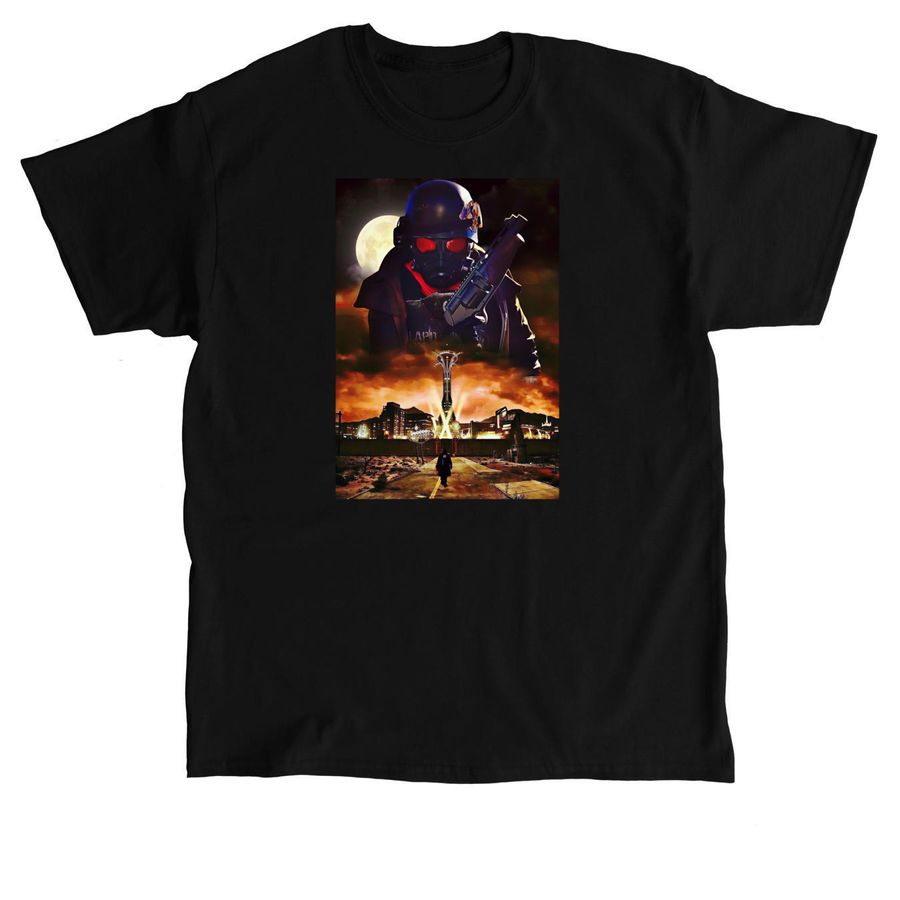 New vegas, a Black Classic Unisex Tee