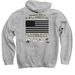 Pride is No Sin Hoodies, a Sport Grey Pullover Hoodie (back-view)